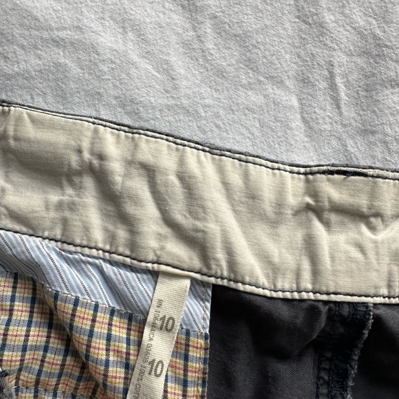 Anthropologie vintage navy cropped  pants. Size 10. - Picture 6 of 7